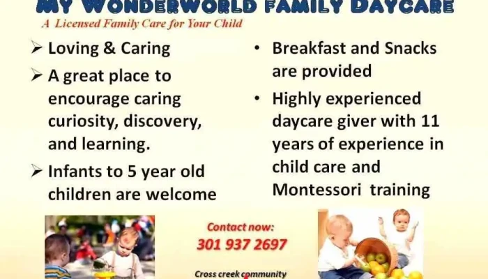 My Wonderworld Family Day care - Calverton